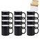 HomeVss 11oz Color Changeable Sublimation Mug Black Packed in White Box Case of 12