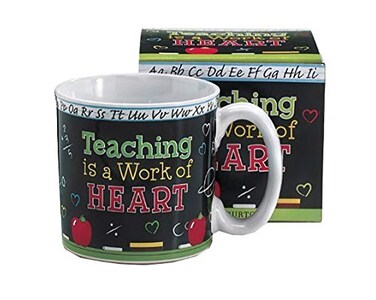 Best Nest Wellness Teaching Is A Work Of Heart Teachers Coffee Mug With Gift Box