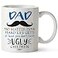 LiliWair Gift For Dads From Daughter Son for Father Dad Gifts Coffee Mug for Husband from Wife Happy Funny First Birthday Mugs For Father Daddy Stepdad Stepfather Step Dads Presents Cup