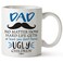 LiliWair Gift For Dads From Daughter Son for Father Dad Gifts Coffee Mug for Husband from Wife Happy Funny First Birthday Mugs For Father Daddy Stepdad Stepfather Step Dads Presents Cup