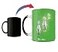 Morphing Mugs Rick and Morty Teleporting Rick Sanchez One 11 oz Color Changing Ceramic Mug Image Revealed When HOT Liquid Is Added