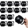 Baaxxango 12 PCS 15 oz Cauldron MugsPlastic Black Cauldron Pot CupsWitches Brew Mug for DrinksHalloween Party FavorsSt Patricks Day Party Gift Supplies