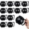 Baaxxango 12 PCS 15 oz Cauldron MugsPlastic Black Cauldron Pot CupsWitches Brew Mug for DrinksHalloween Party FavorsSt Patricks Day Party Gift Supplies