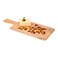 Restaurantware165 Inch x 7 Inch Serving Board 1 With Handle Cheese Platter Board Rectangle Large Countryside Brown Faux Wood Charcuterie Serving Tray Wont Break For Appetizers And Spreads