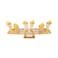 Restaurantware 225 x 43 Inch Oval Cone Stand 1 Sturdy Cone Holder With 20 Slots Cones Sold Separately Bamboo Cone Holder For Buffets Banquets Or Catering Events Party Supplies
