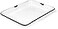 Red Co. Red Co 11 x 9 Enamelware Metal Classic 2 Quart Rectangular Serving Tray Distressed WhiteBlack Rim
