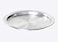 DLK 18 XXL Big Aluminum Kunefe Tray Kunafa Plate set Kunefe Pan for Sweet Kunafeh or Kadaifi Silver