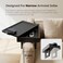 Wealone Mini Black Couch Arm Table for Narrow Armrest Sofa Arm Tray with Storage Box Rotating Tabletop Phone Stand Adjustable Sofa Arm Table Clip for Snacks or Dining Width of Armrest 17 Inch