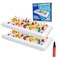 BCWATERFUNPD Inflatable Cooler Table 2 Pack Inflatable Serving Bars Floating Pool Cooler Bar Ice Buffet Serving Trays Keep Food Drinks Salad Cool Party Supplies for BBQ Picnic