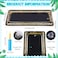 Tiangrid 8 Pcs Glitter Inflatable Serving Bar Kit Includes 2 Salad Buffet Tray with Drain Plug 5 Mesh Food Cover 1 Inflator Inflatable Food Drink Containers for Outdoors Pool Party CampingBlack