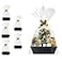 funsky Baskets For Gifts Empty 5 Pk Black Empty Gift Baskets To Fill Sturdy Cardboard Tray With Handles Large Gift Baskets Empty Bulk For Beautiful Gifts Christmas Easter Halloween