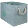 Bone Dry Pet Storage Collection Collapsible Bin Medium Rectangle Aqua