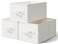 LayerSpace 3 Pack Fabric Storage Bins for Shelves 115x875x65in Storage Baskets Fabric Closet Organizers and Storage Bins with Handles Home Organization Linen Clothes Bins White Ivory