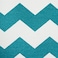 DII Collapsible Polyester Storage Cube Chevron Teal Large