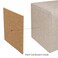 Univivi Fabric Storage Cubes 12 inch Cube Storage Bins with Rope Handles Storage Baskets Cubes Organizer for Home Shelf Closet WhiteBeige Brown 4Pack