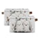 senya Halloween Storage Basket Cute Little Ghosts Foldable Fabric Collapsible Storage Bins Organizer Bag for Storage Clothes