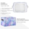 KEEPREAL Foldable Storage Baskets Set of 2 Magic Galaxy Star Print Storage Bins with Handles Decorative Cloth Organizer Storage Boxes for HomeOffice 15 x 11 x 95 in
