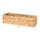 Household Essentials Water Hyacinth Rectangular Storage Basket Natural