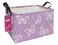 INGHUA Rectangular Storage Basket Fabric Organizer Bin for ToysBooksClothesGiftsPetsPerfect for HomeOfficeNurseryDormShelfRecbutterfly
