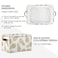 KEEPREAL Large Storage Basket Bin Pineapple Pattern Storage Cube Box Foldable Canvas Fabric Collapsible Organizer with Handles for Home Office Closet