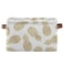 KEEPREAL Large Storage Basket Bin Pineapple Pattern Storage Cube Box Foldable Canvas Fabric Collapsible Organizer with Handles for Home Office Closet