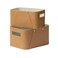 La Jolie Maison Storage Baskets for Organizing 2 Pack Storage Cube Boxes Luxury Brown Vegan Leather for Closet Shelf Cabinet Bookcase Camel