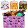 Breling 4 Pcs Halloween Baskets Boo Basket Gift Pumpkin Ghost Baskets with Handles Large Collapsible Storage Bins Boxes for Trick or Treat Gift Books Laundry Shelves Home Storage 15 x 10 x 8 Inch