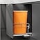 YJHome Pull Out Trash Can Under Cabinet with SoftClose Slides Garbage Can Not Included Cabinet Trash Can Pull Out Kit with Door Mounting Kit Requires Minimum Cabinets Opening 12 W X 18 D