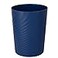UUJOLY Plastic Small Trash Can Wastebasket Garbage Container Basket for Bathrooms Laundry Room Kitchens Offices Kids Rooms Dorms 35 Gallon Navy Blue