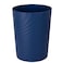 UUJOLY Plastic Small Trash Can Wastebasket Garbage Container Basket for Bathrooms Laundry Room Kitchens Offices Kids Rooms Dorms 35 Gallon Navy Blue