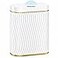 Ogikey Bathroom Small Trash Can with Automatic Touchless Lid 26 Gallon Smart Garbage Can Narrow Waterproof Trash Bin for Bedroom Office Living Room