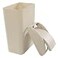 Obstnny 32 Gallon Slim Plastic Trash Can for Narrow Spaces at Home or Office Khaki 14L