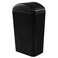 Cand 14 L Small Plastic Trash Can 32 Gallon Slim Swing Lid Garbage Bins Black
