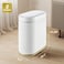 SYNCVIBE Bathroom Trash Can with Lid Automatic 2 Gallon Motion Sensor Garbage Bin 75 Liter Smart Trash Bin Bathroom Decor Plastic Garbage Can Narrow Trash Can for Bedroom Office Living Room