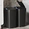 Vanpopubs 2 Pack 27 Gal Bathroom Trash Can with Lid Automatic Trash Can Small Smart Garbage Can Touchless Slim Motion Sensor Waterproof Plastic Trash Bins for Bedroom Office Kitchen Toilet Black