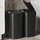 Vanpopubs 2 Pack 27 Gal Bathroom Trash Can with Lid Automatic Trash Can Small Smart Garbage Can Touchless Slim Motion Sensor Waterproof Plastic Trash Bins for Bedroom Office Kitchen Toilet Black