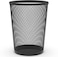 Zuvo Mesh Wastebasket Black Metal Wire Garbage Trash Can for Office Home Bedroom Height 101 Width 10 4 Gallon 16 Quart 1 Black