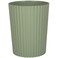 JiatuA Small Trash Can Plastic Wastebasket Round Garbage Container Bin for Bathroom Kitchen Bedroom Home Office College Dorm Green