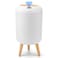 Pukomc Smart Sensor Wastebasket Convenient and Hygienic Easy to Use Technology Sensor Waterproof Wastebasket Plastic Trash can for Kitchen Bathroom Bedroom Living Room Office and Outdoor
