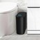 TIPGO Automatic Motion Sensor Bathroom Trash Can with Lid 26 Gallon Touchless Trash Bin Smart Garbage Can Plastic Slim Wastebasket for Bedroom Office Dorm Black