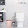 UUJOLY Small Trash Can Wastebasket Garbage Can Container Bins for Bathrooms Laundry Room Kitchens Offices Kids Rooms Dorms Pink