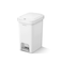 MOPALL Slim Bathroom Trash Can with Lid 19 Gallon DualWay Opening Step Pedal Press Top Small Trash Can for Narrow Spaces RustProof Wastebasket Small Garbage Can for Bathroom Bedroom Office