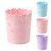 YEMIANJU Mini Wastebasket 1 Gallons Small Pink Trash can Office Plastic Garbage Can for Bathroom Vanity Desktop Office or Kids Rooms Pink Mini