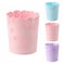 YEMIANJU Mini Wastebasket 1 Gallons Small Pink Trash can Office Plastic Garbage Can for Bathroom Vanity Desktop Office or Kids Rooms Pink Mini