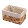 KINGWILLOW Rectangular Wicker Storage container Organizer BoxKingwillow Art Craft Small