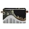 AUUXVA Music Piano Keyboard Note Storage Bin Kids Women Canvas Compressible Organizer Storage Cube with Handle Storage Basket Box for Bedroom Closet Shelves 1PC