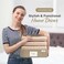 VIVIDECOR Open Front Storage Cubes 12x12x10 Trapezoid Closet Shelf Bins Easy Access Fabric Organizer for Clothes Towels Sweaters Brown 3 Pack