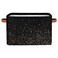 SinSenMa Black Gold Storage Baskets with HandlesFoldable Cubes Storage Box BinWaterproof Open Shelf Basket Organizer for Clothes Toy Gift Basket