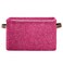 Pfrewn Christmas Winter Storage Basket Hot Pink Collapsible Rectangular Storage Boxes Organizer Shelf Basket Toy Book Nursery Bin 1 Pack
