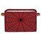 SinSenMa Red Spiders Web Storage BasketsEmpty Gift Basket Foldable Cubes Storage Box BinWaterproof Open Shelf Basket Organizer for Clothes Toy Bedroom Nursery Home Decorative